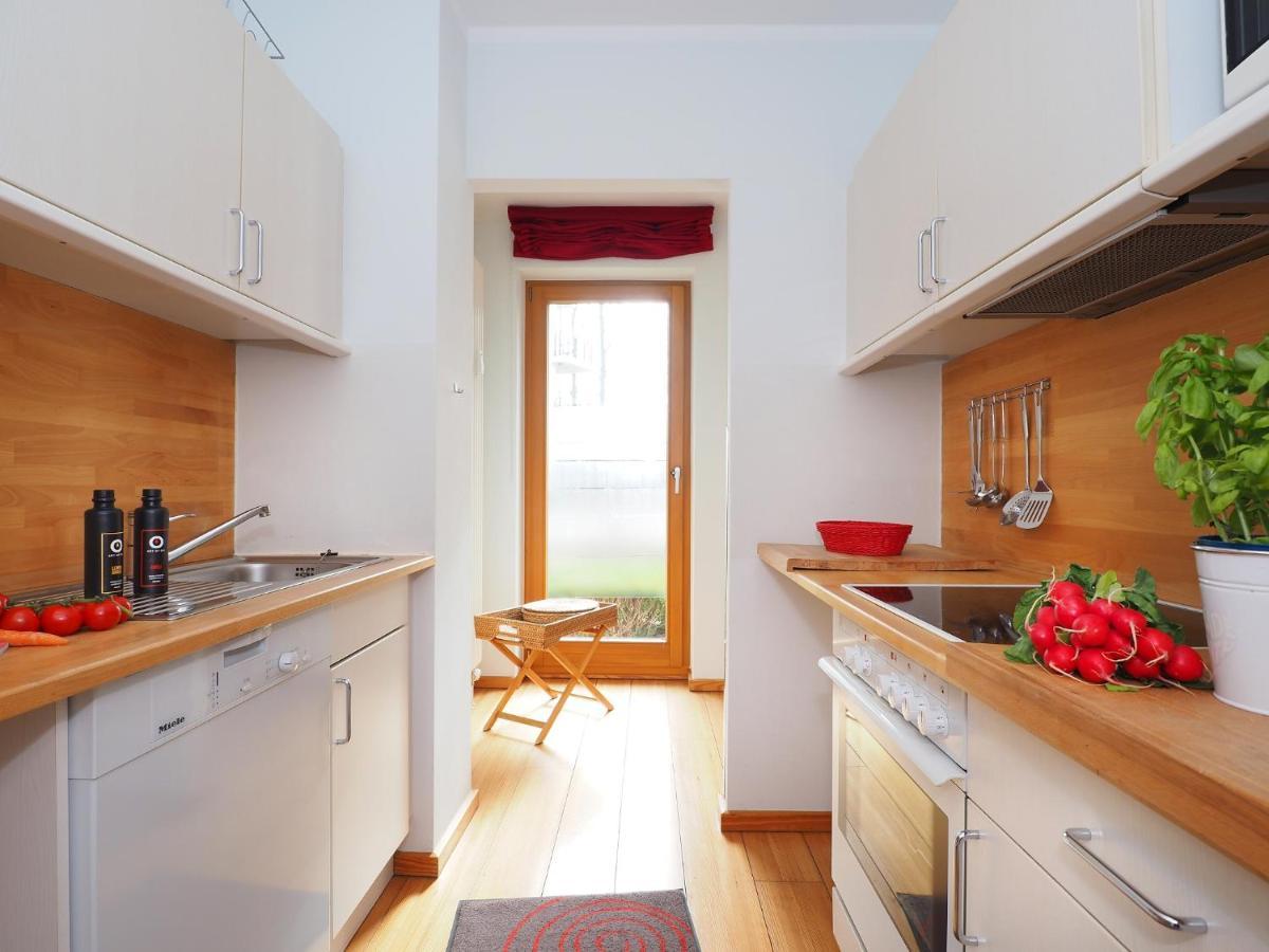 Kaiservillen Heringsdorf - Ferienwohnung Mit 1 Schlafzimmer Und Terrasse D201 Eksteriør bilde