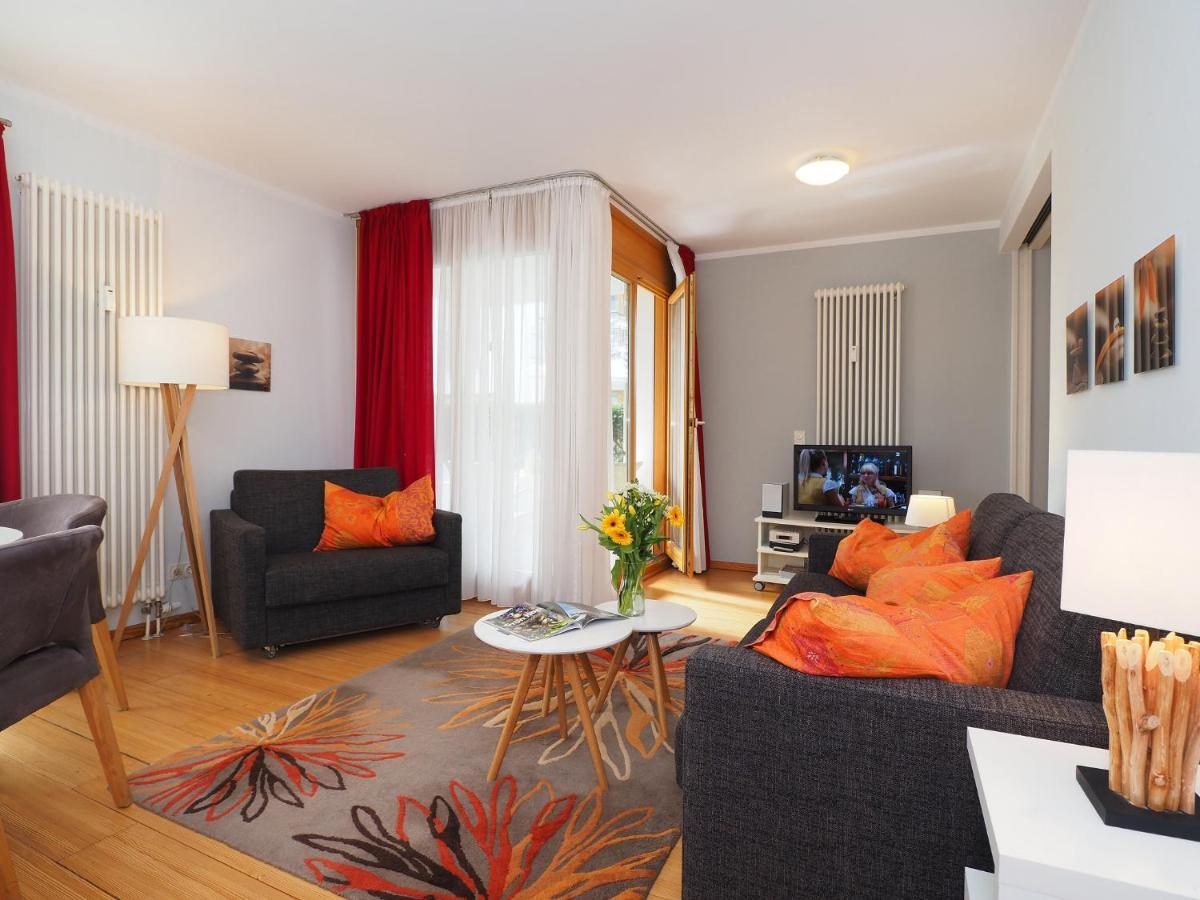 Kaiservillen Heringsdorf - Ferienwohnung Mit 1 Schlafzimmer Und Terrasse D201 Eksteriør bilde