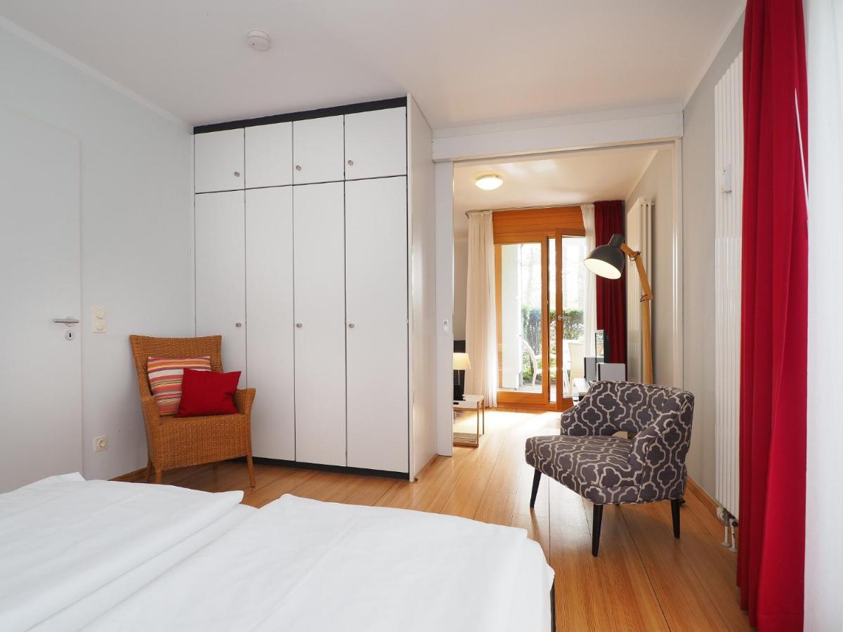 Kaiservillen Heringsdorf - Ferienwohnung Mit 1 Schlafzimmer Und Terrasse D201 Eksteriør bilde