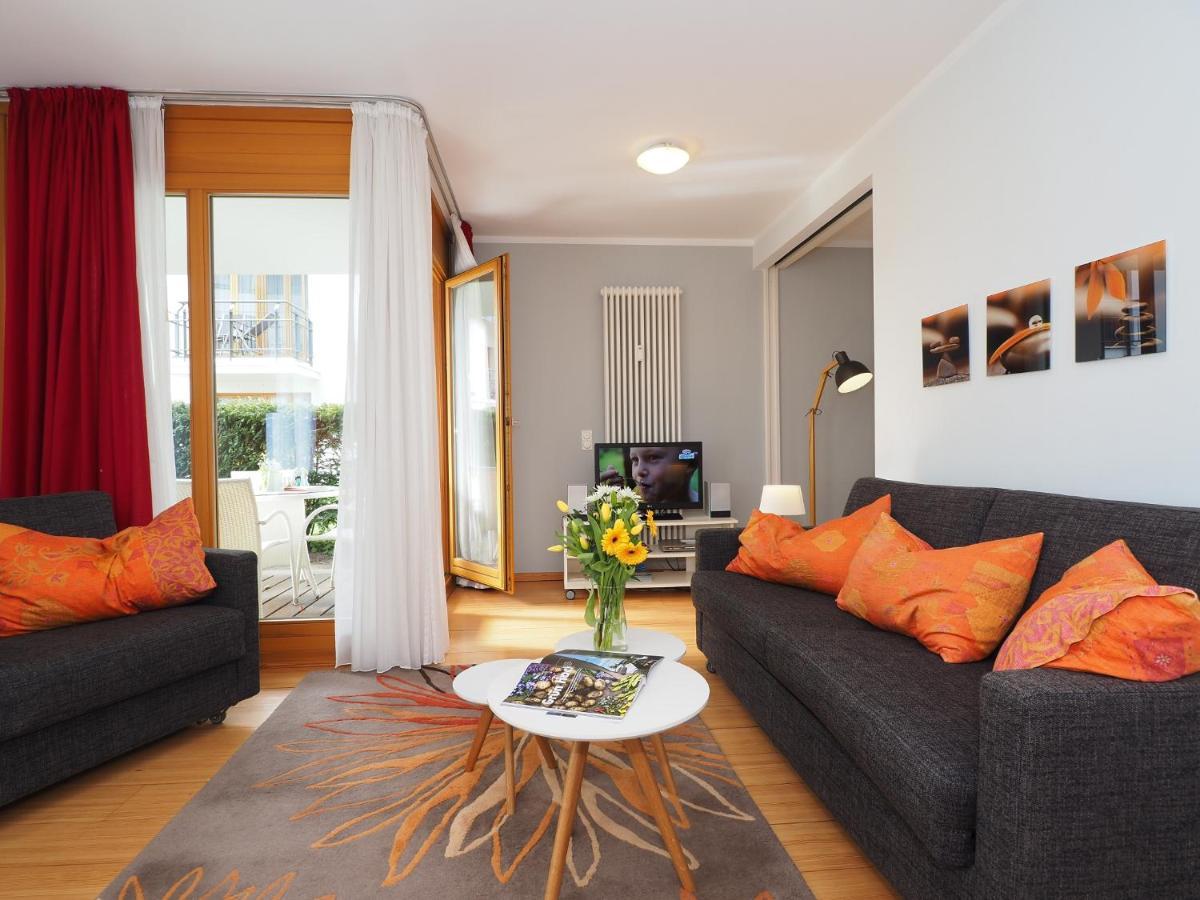 Kaiservillen Heringsdorf - Ferienwohnung Mit 1 Schlafzimmer Und Terrasse D201 Eksteriør bilde